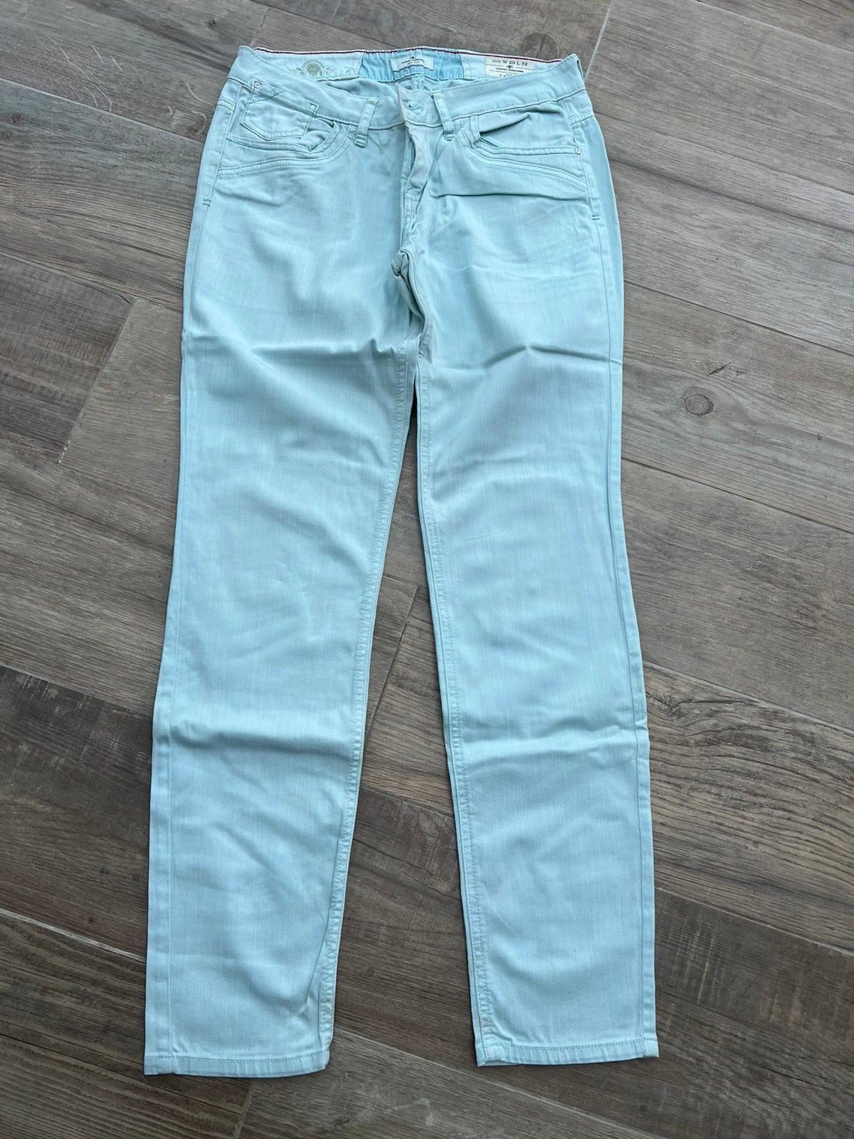 Mintgroene broek Tom Tailor maat W29 L32, Kleding | Dames, Ophalen of Verzenden, Zo goed als nieuw