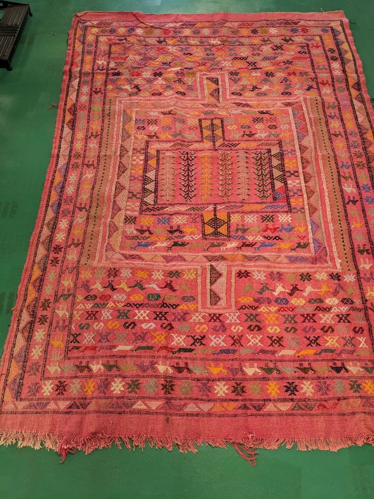 Kelim vloerkleed 180x275, Ophalen, Kilim mais incertain, Overige kleuren, 150 tot 200 cm
