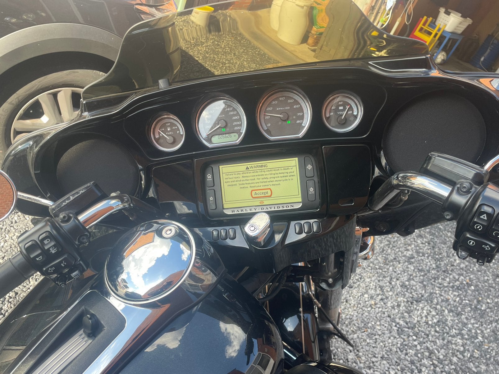 Harley, Motoren, Ophalen, Gebruikt