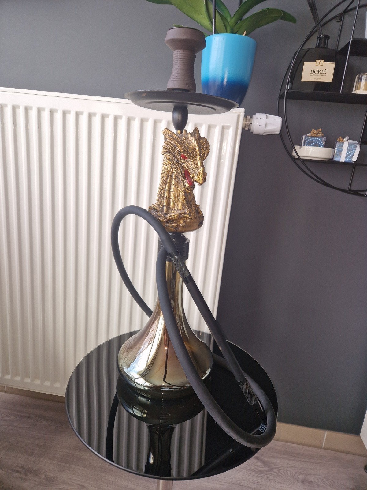 Complete Shisha / Waterpijp Set met kolenbrander en kolen!, Ophalen