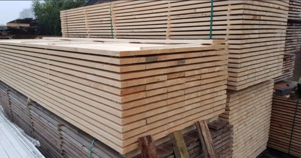 Vuren Steigerplanken - Bezorgd of Afhalen, Tuin en Terras, Ophalen of Verzenden, Nieuw, 250 cm of meer, Planken