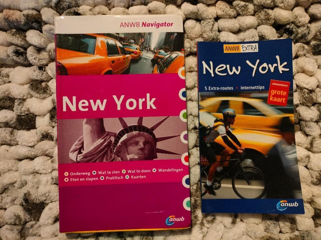 Set reisgidsen New York ANWB-Navigator en ANWB extra, Livres, Guides touristiques, Guide ou Livre de voyage, Enlèvement ou Envoi