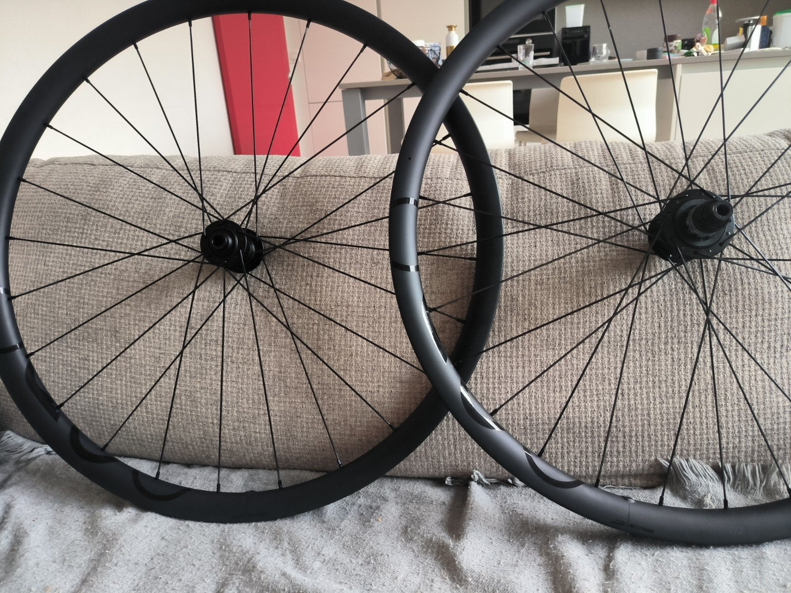 Oquo RC30 Team Carbon gravel disc wielset (XDR), Fietsen en Brommers, Ophalen, Carbon