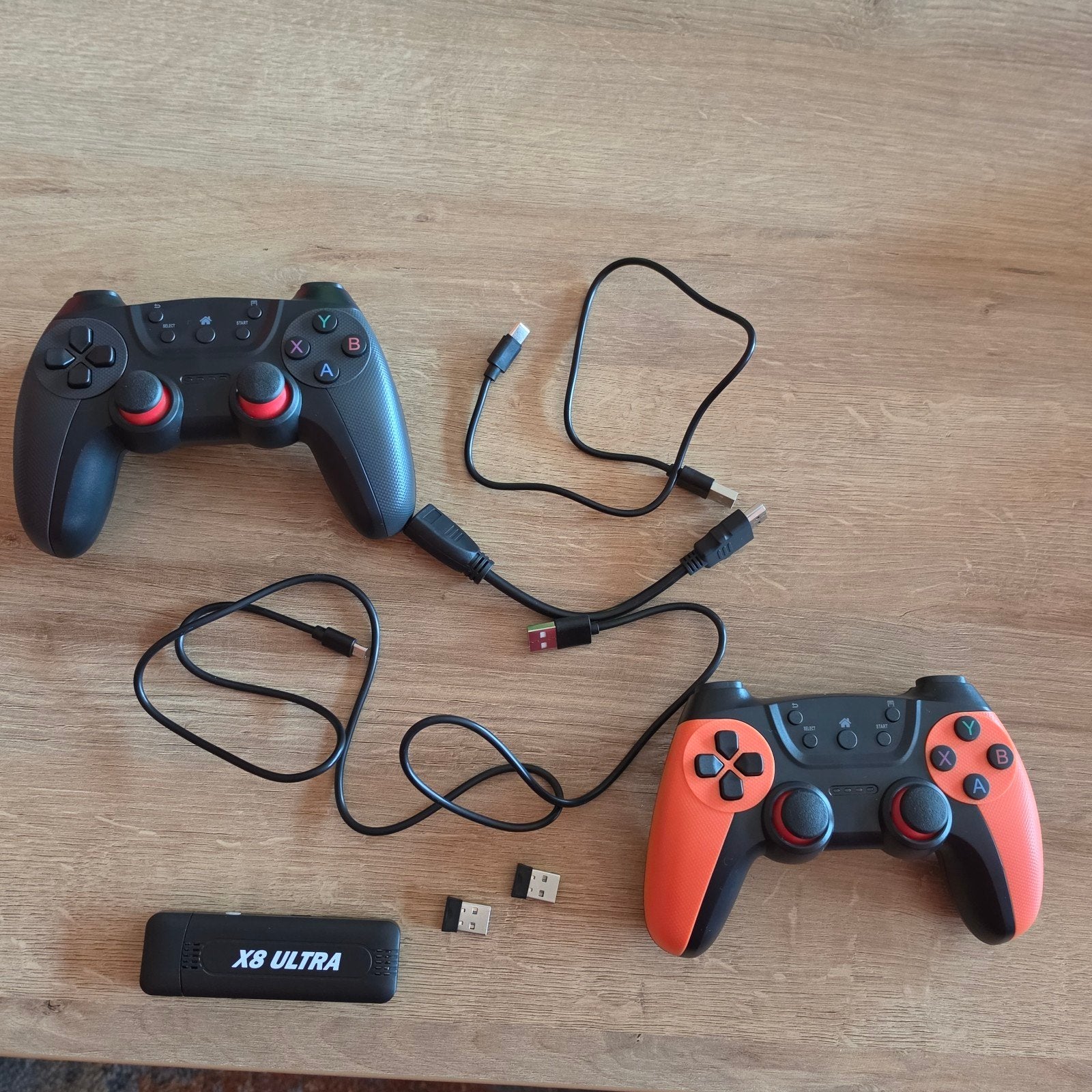 X8 UItra Retro Game Stick Oplaadbare Draadloze Controller, Games en Spelcomputers, Spelcomputers | Sony Consoles | Accessoires