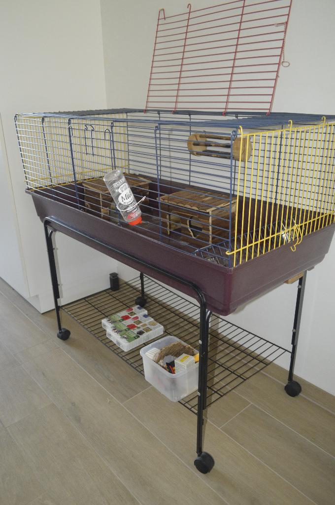 Cavia/konijn binnenhok, Ophalen, Kooi, 90 cm of meer, Konijn