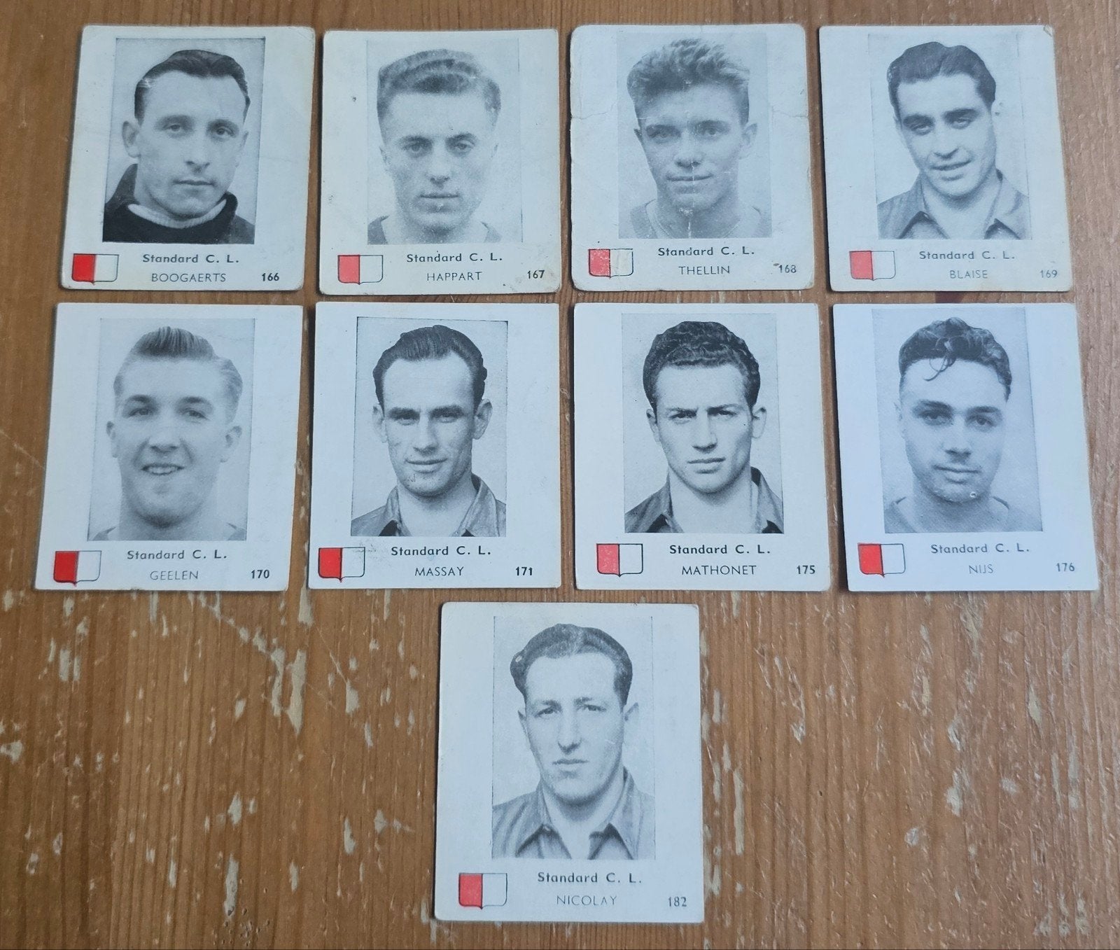 BCG Football Chromos Standard 1951 (avant panini) , Enlèvement ou Envoi, Comme neuf, Plusieurs images