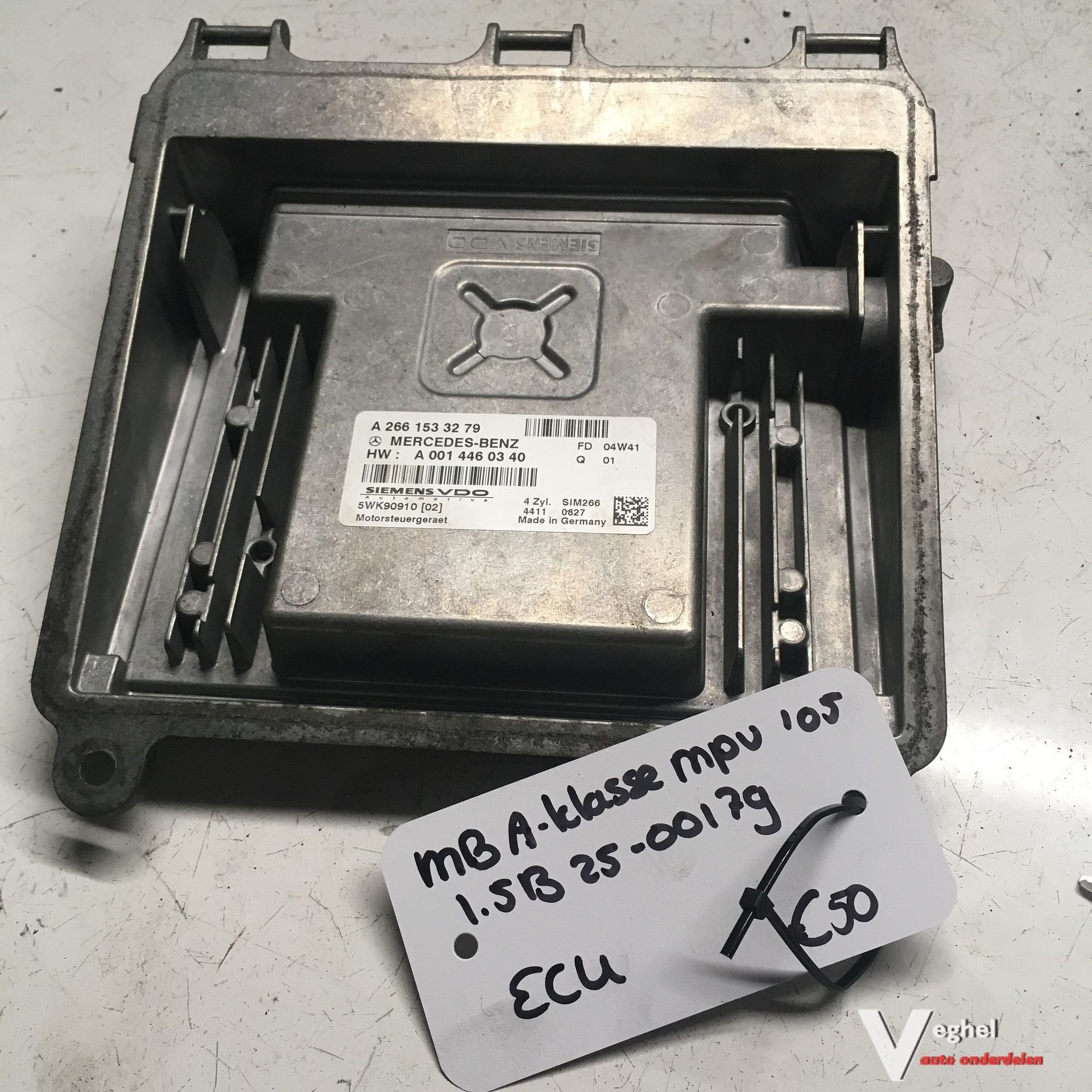 Mercedes A klasse 1.5 B 2005 2500179   ECU   A 266 153 3279, Gebruikt, -, -, Ophalen of Verzenden