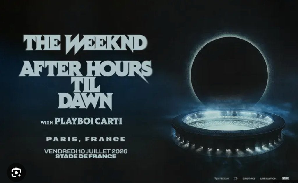 Billets de concert The Weeknd, Paris, Tickets & Billets, Concerts | Pop, Deux personnes, Juillet