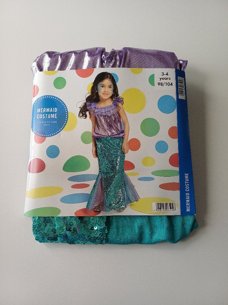 NIEUW Zeemeermin-kostuum maat 98/104, Ophalen of Verzenden, Nieuw, Meisje, Overige typen
