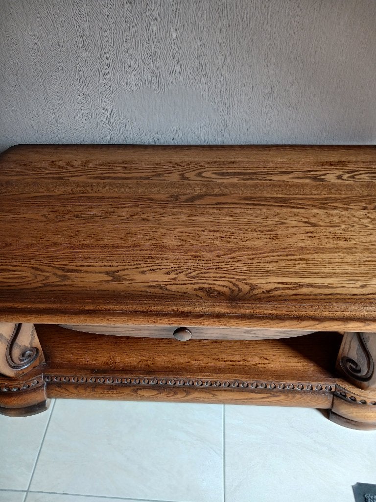 table basse, Enlèvement, Comme neuf, Chêne