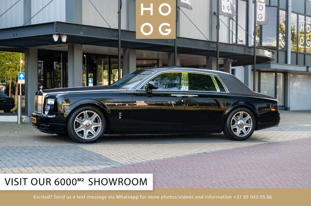 Rolls-Royce Phantom VII Series I Facelift (bj 2009), Auto's, Rolls-Royce, 4 deurs, Gebruikt, 12 cilinders, Zwart