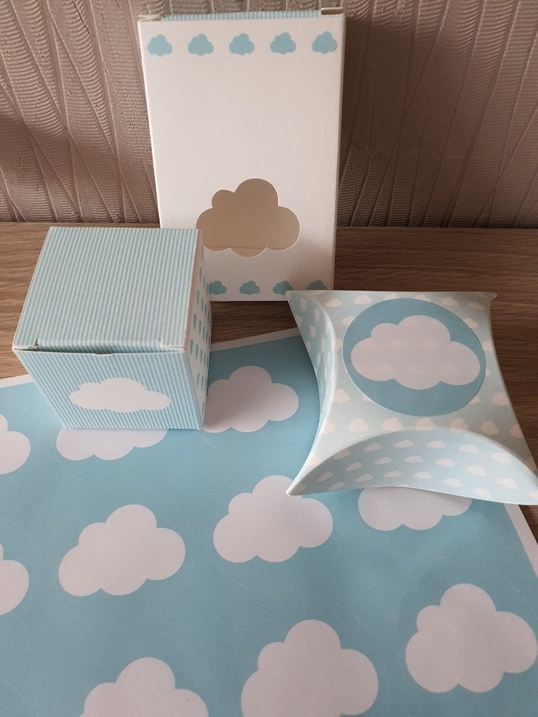 Wolk thema blauw collectie UITVERKOOP, Ophalen of Verzenden, Nieuw, Kraamcadeau
