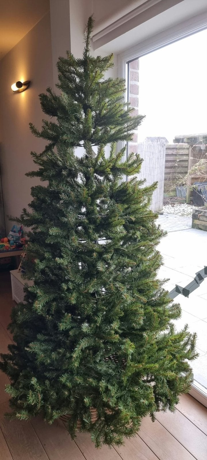 Sapin de Noel artificiel 213cm, Enlèvement, Comme neuf