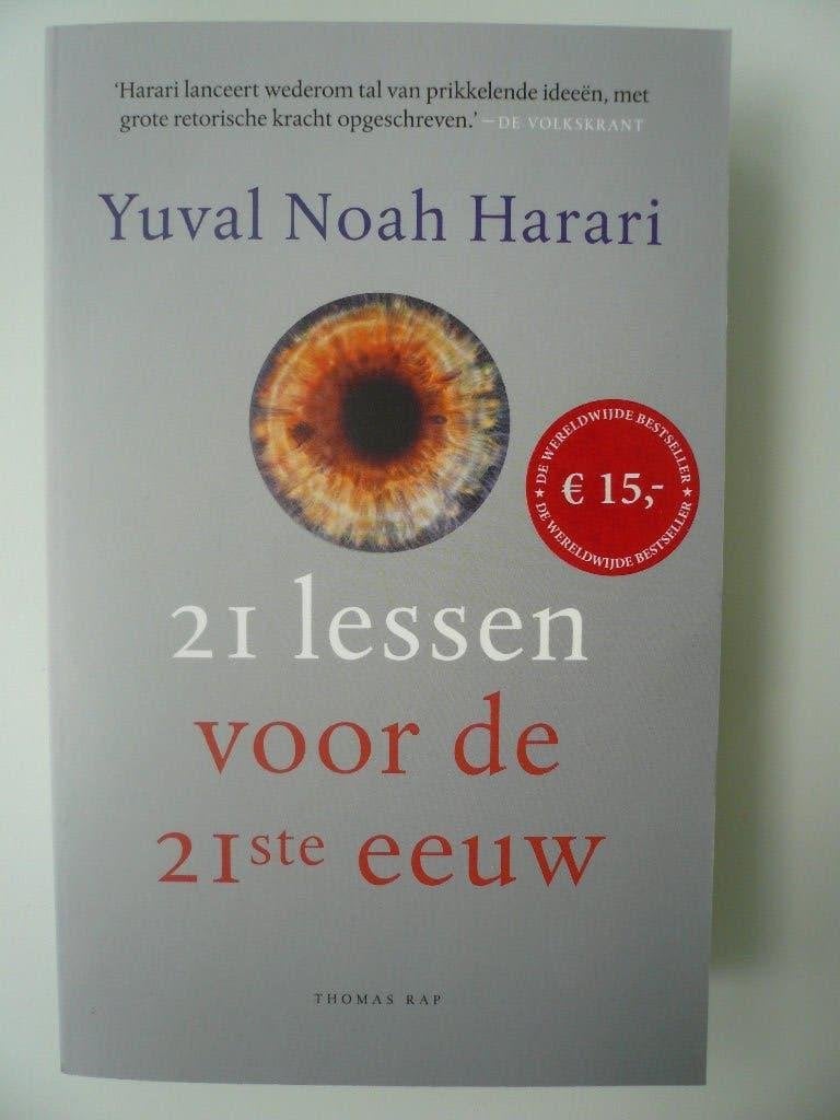 Yuval Noah Harari: 21 lessen voor de 21ste eeuw, Boeken, Ophalen, Maatschappij en Samenleving, Yuval Noah Harari, Zo goed als nieuw