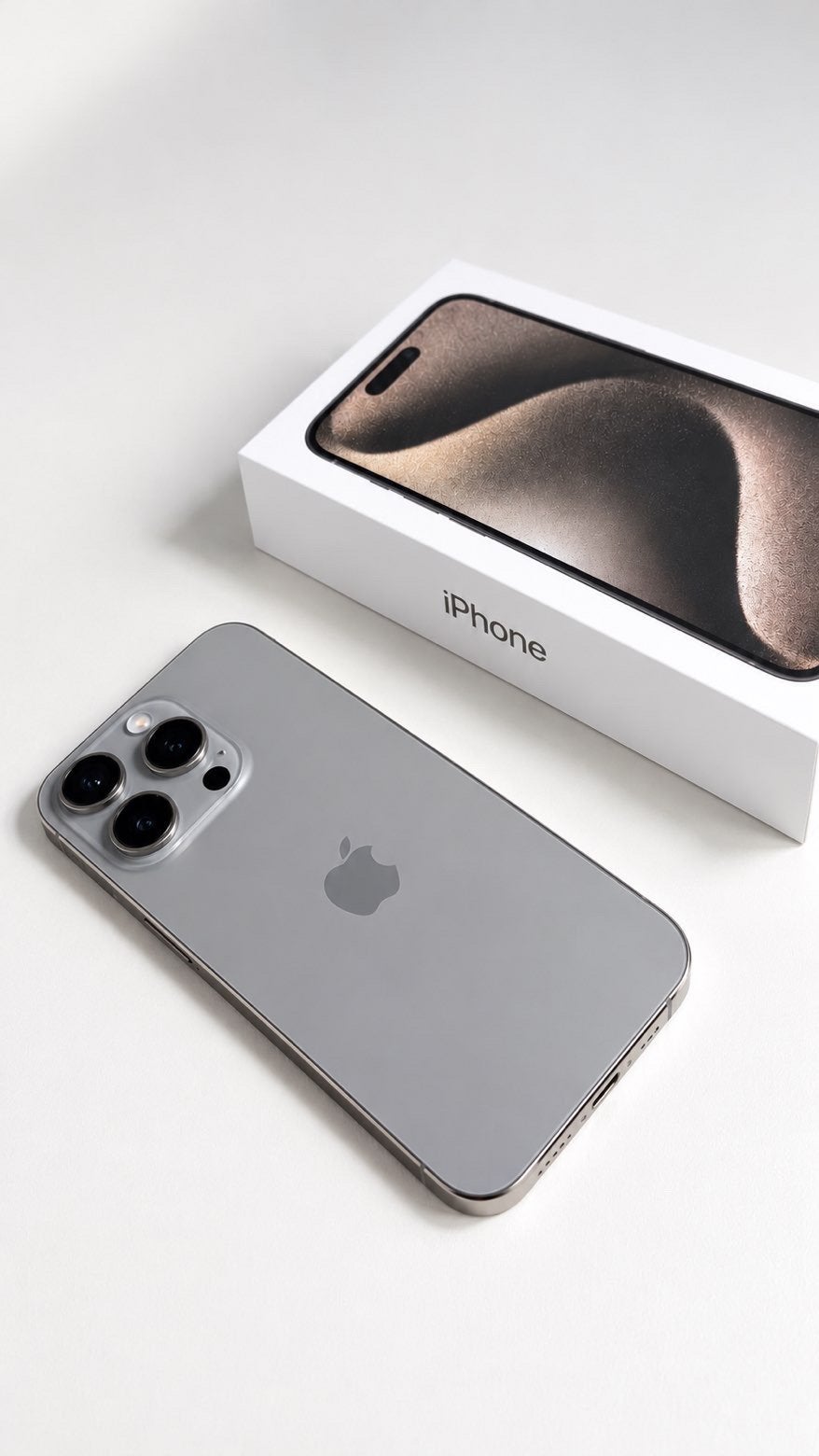 Iphone 15 pro 128GB, Télécoms, Enlèvement, Comme neuf, Protection