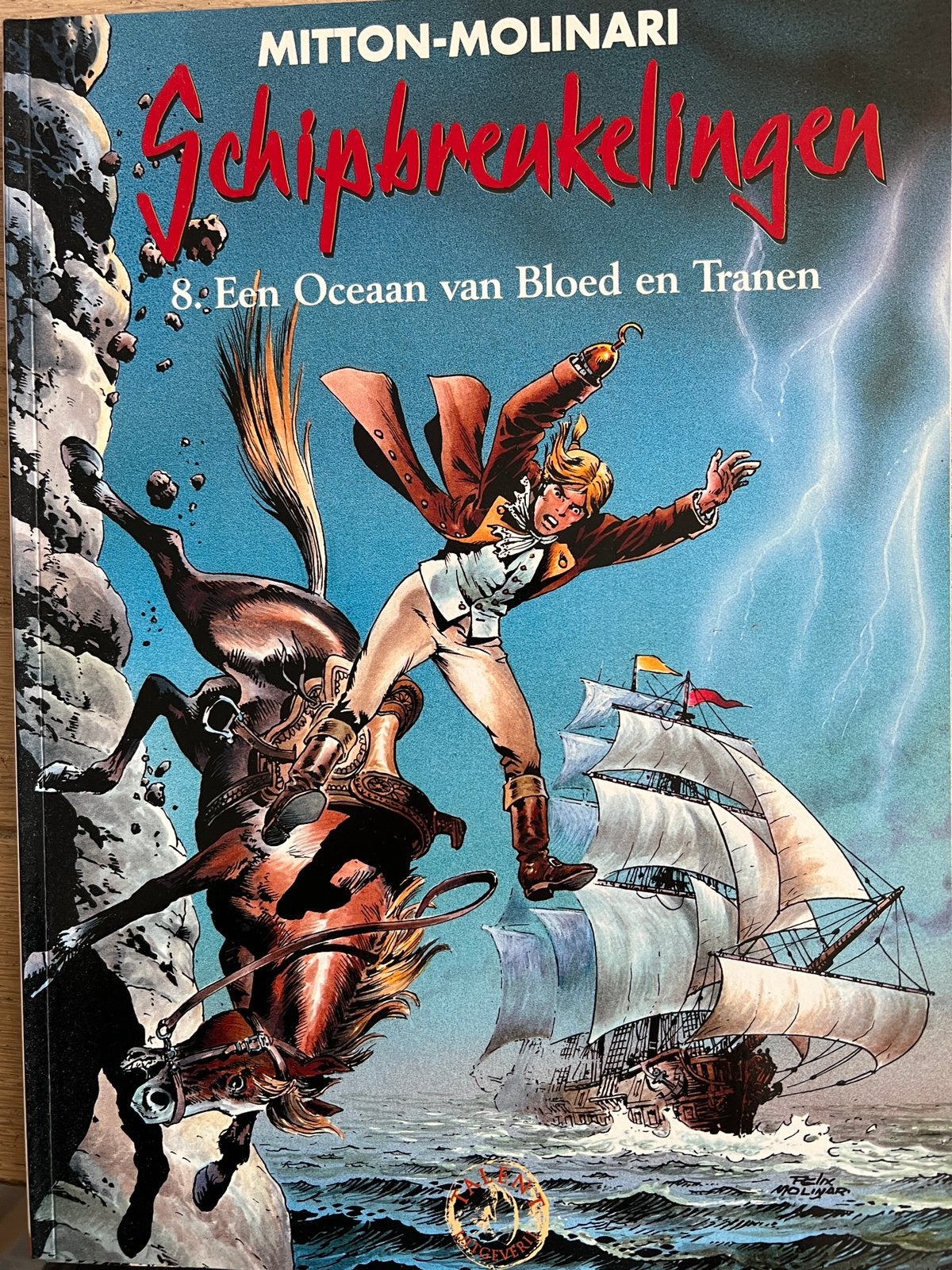 Schipbreukelingen volledige reeks, Boeken, Stripverhalen, Ophalen, Zo goed als nieuw