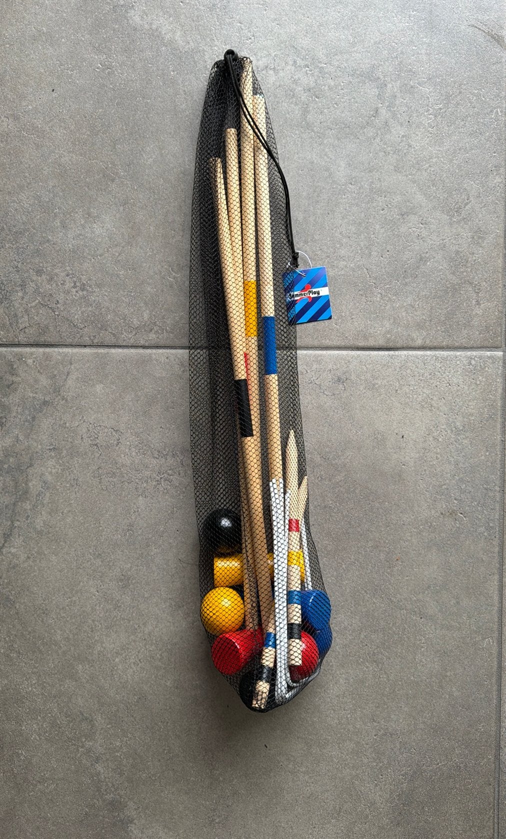 Houten cricket set nieuw, Kinderen en Baby's, Ophalen of Verzenden, Nieuw