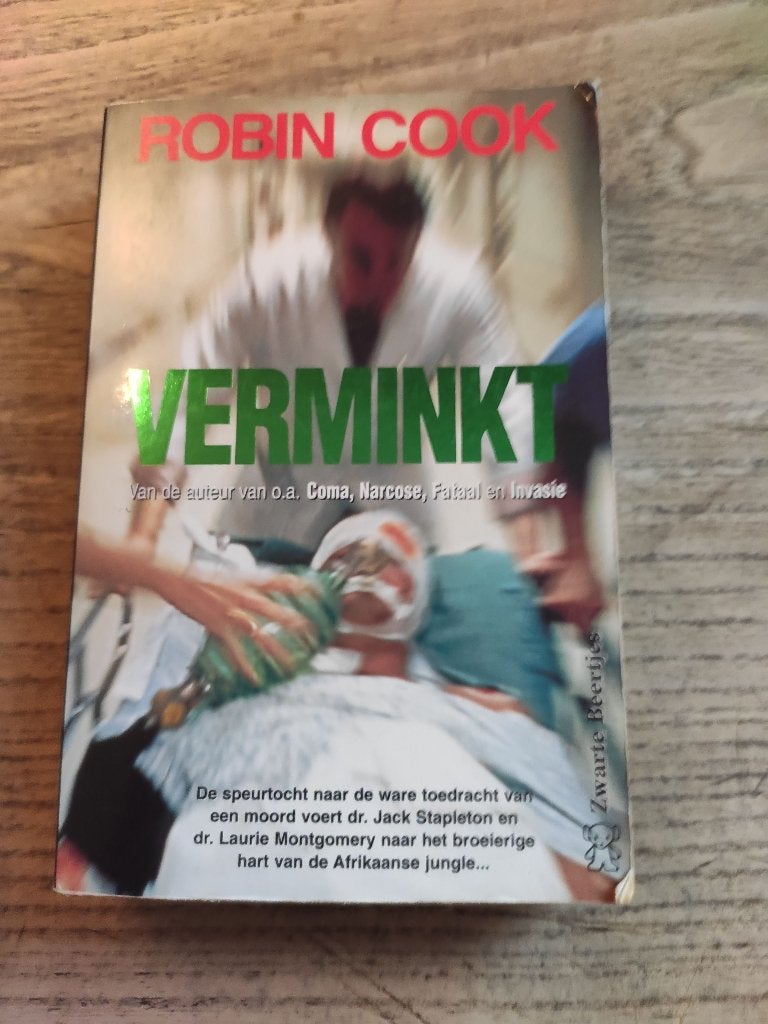 Boek - Robin Cook - Verminkt, Enlèvement, Utilisé, ROBIN COOK