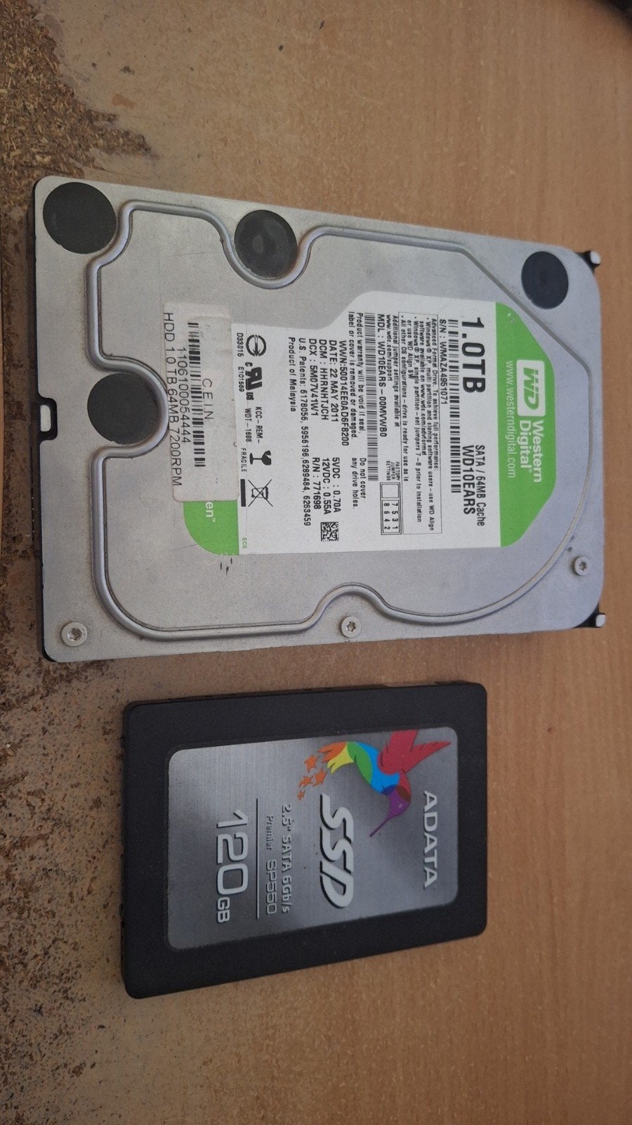 Disque dur externe WD  sata, Computers en Software, Harde schijven, SATA, 1To, Extern, Western Digital