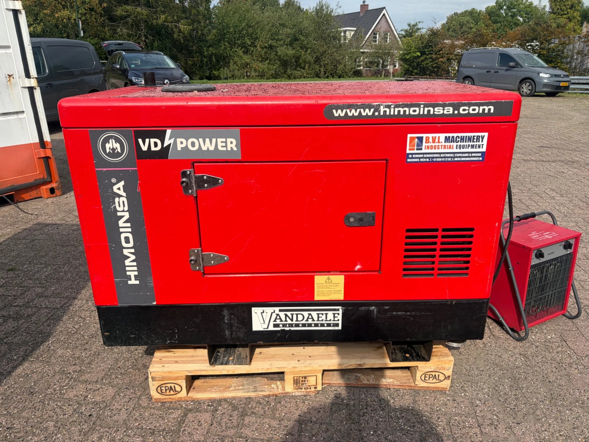 Himoinsa Hyw 13 kva yanmar super silent aggregaat
