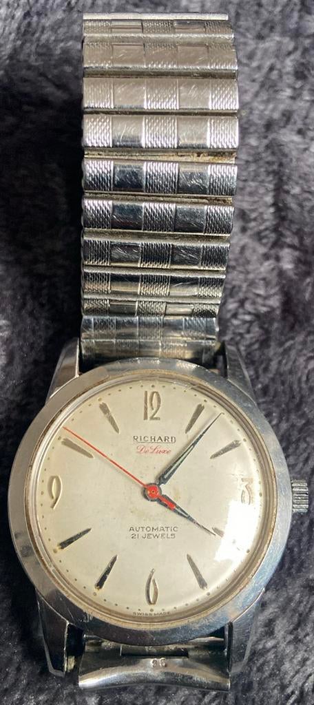 Richard Automatic 21 juwelen,, Handtassen en Accessoires, Ophalen, Staal