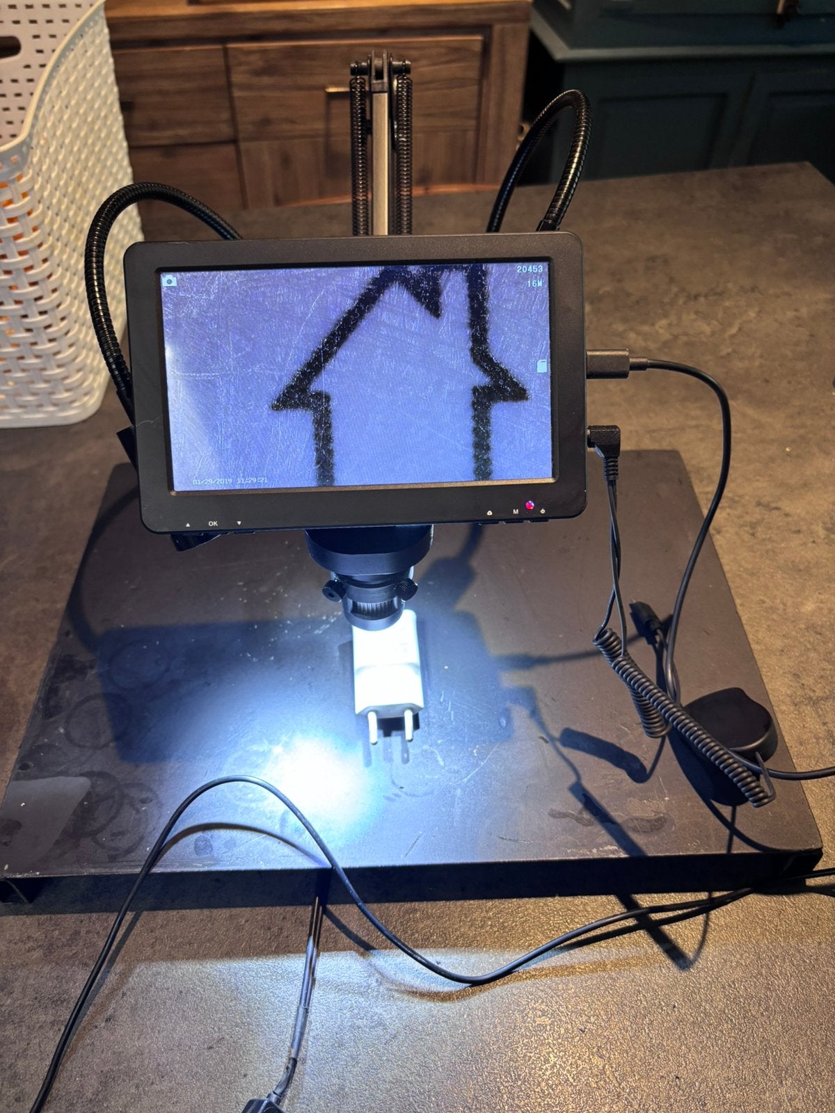 Digitale microscoop DIY, TV, Hi-fi & Vidéo, Matériel d'optique | Microscopes, Enlèvement ou Envoi, Comme neuf