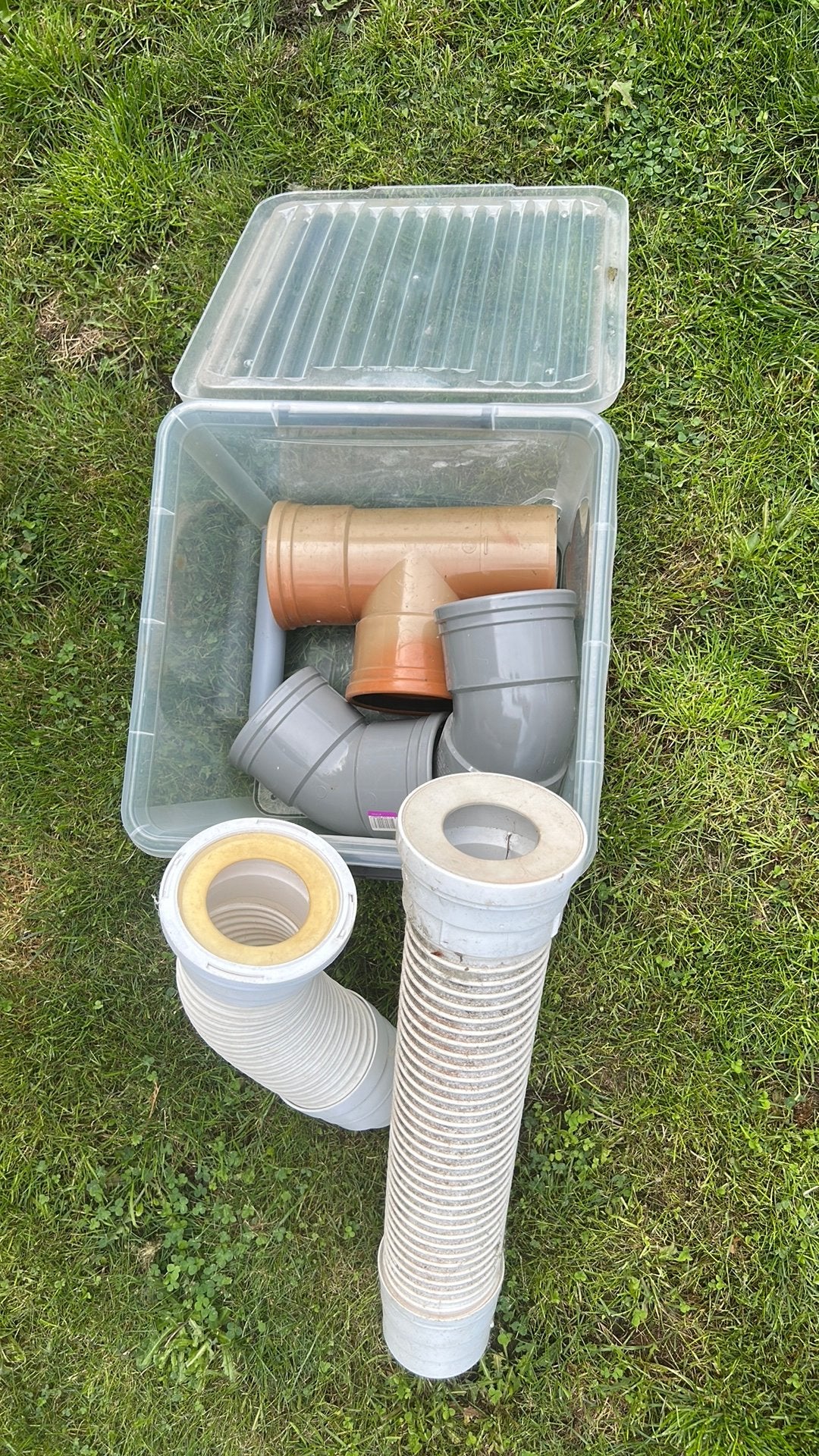 Diverse hulpstukken afvoer, Doe-het-zelf en Bouw, Ophalen, Zo goed als nieuw, Afvoer