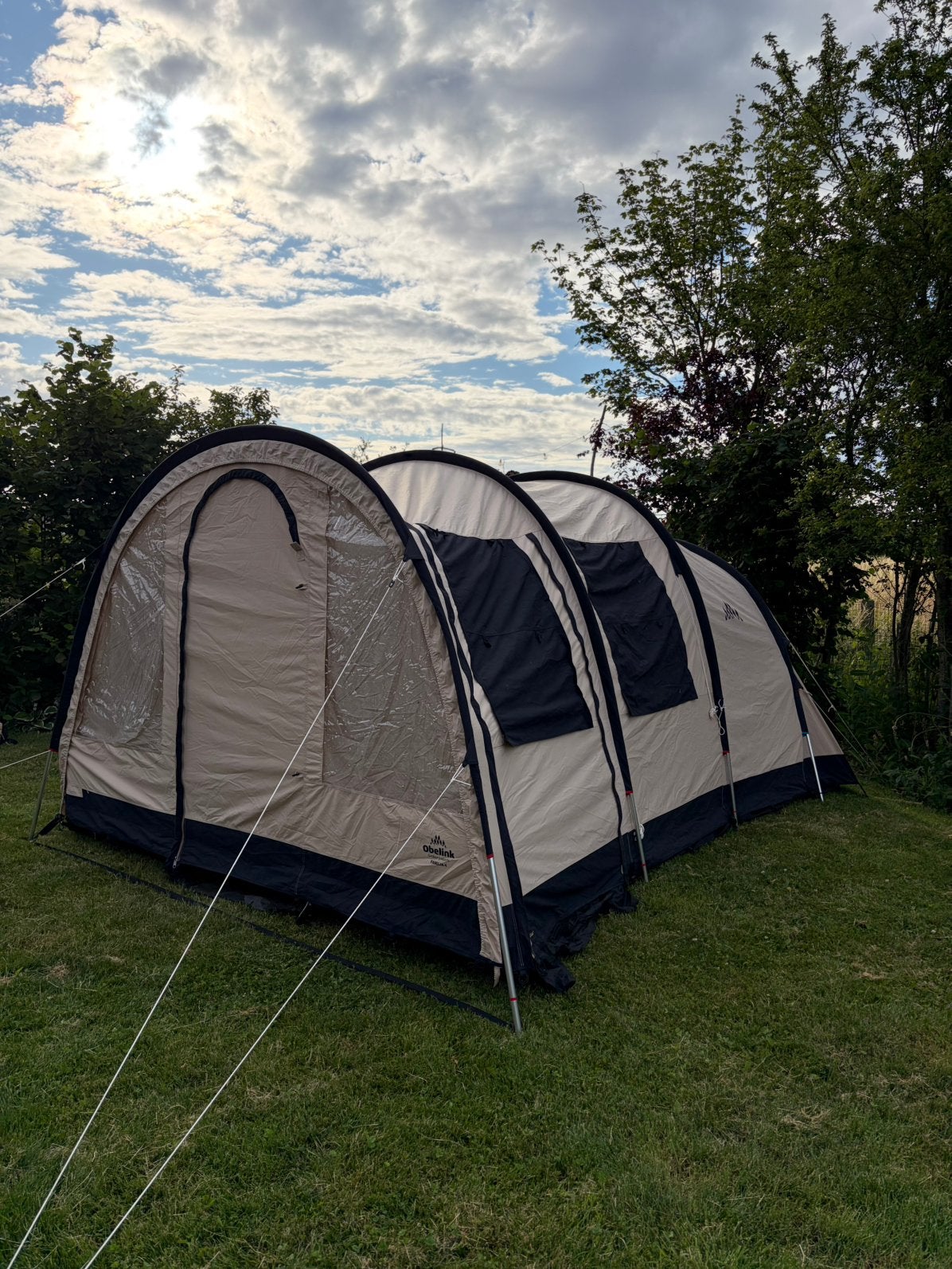 Familia 4 katoenen tent, Enlèvement, Comme neuf