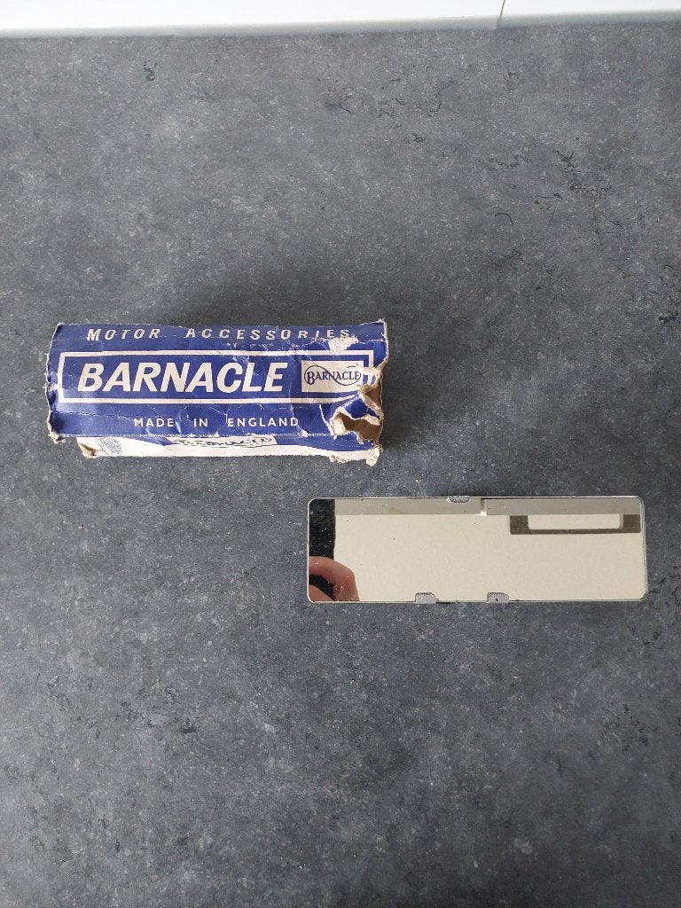NOS Barnacle Binnenspiegel Oldtimer VW Triumph, Auto-onderdelen, Spiegels, Alfa Romeo, Mercedes-Benz, Oldtimer onderdelen, Volkswagen