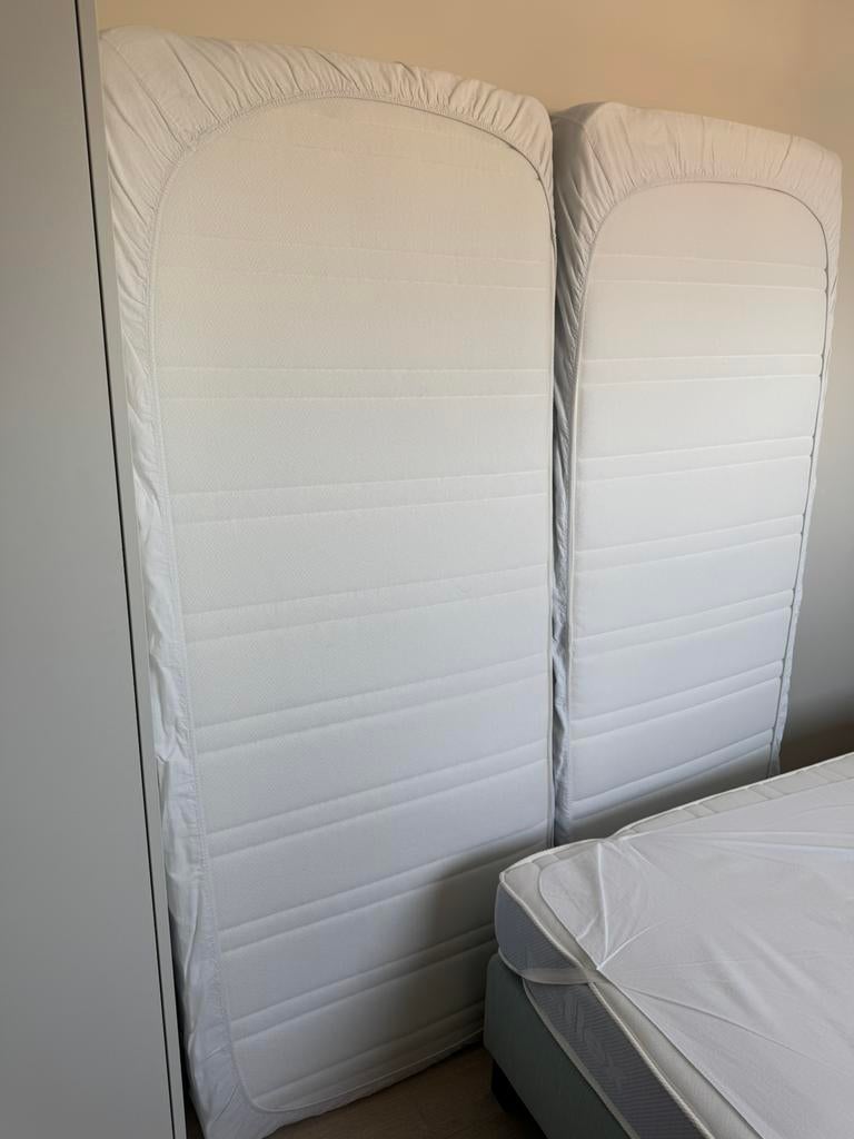 2 x 1 persoons matras 80x200, Huis en Inrichting, Slaapkamer | Matrassen en Bedbodems, Ophalen, Eenpersoons, Zo goed als nieuw