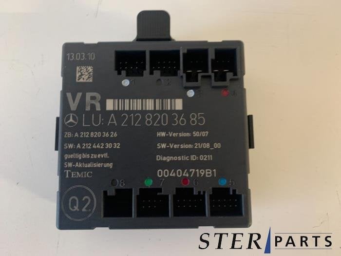 Module verrouillage central des portes d'un Mercedes E-Klass, 3 mois de garantie, Utilisé, -, -