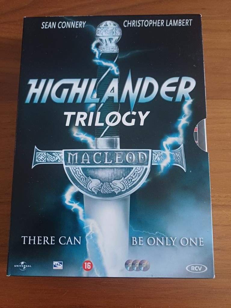 Highlander trilogy 3 dvd's, Cd's en Dvd's, Ophalen of Verzenden