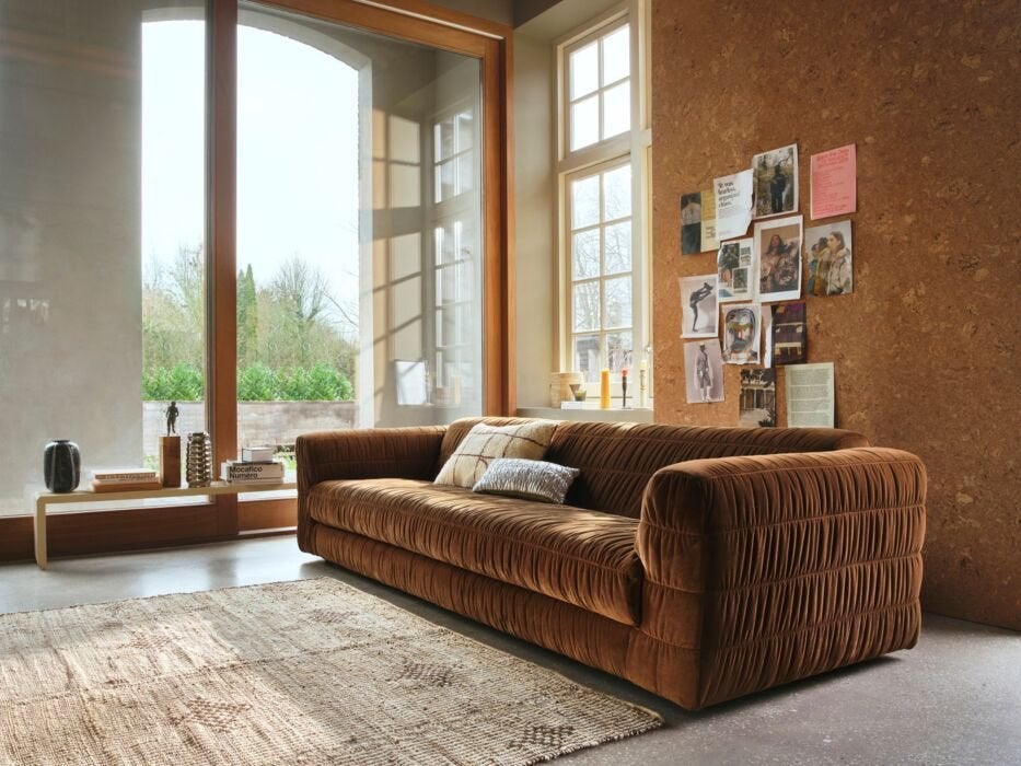 Club bank sofa HK Living, Ophalen, 250 tot 300 cm, Gebruikt, 100 tot 125 cm