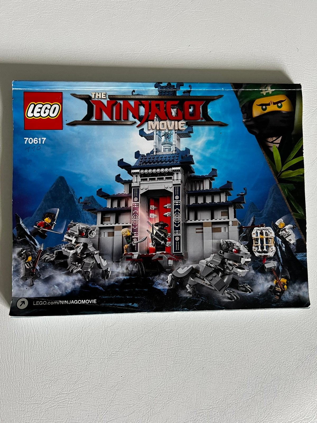 LEGO 70617 Temple Ninjago complet avec instruction, Enlèvement ou Envoi, Accessoires inclus, Lego, Ensemble complet