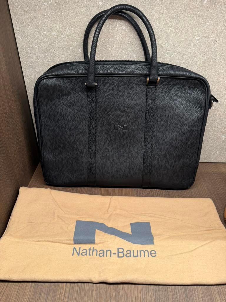 Nathan Baume, Handtassen en Accessoires, Ophalen, Zo goed als nieuw, Zwart