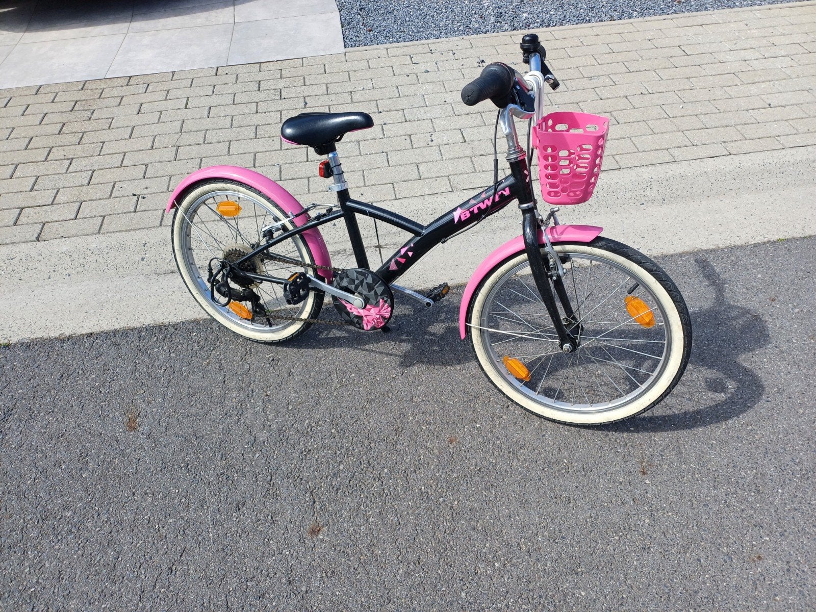 Fiets B-twin 20 inch, Enlèvement