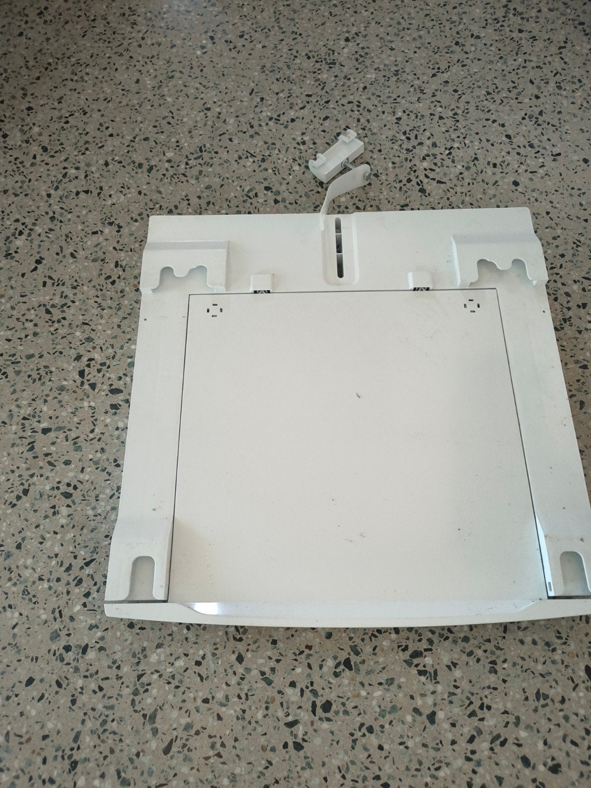 stapelkit met uitschuifbare plank voor wasmachine en droger, Elektronische apparatuur, Ophalen, Gebruikt