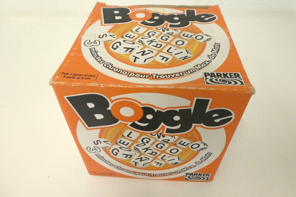 Jeux BOGGLE vintage, Enlèvement, Parker