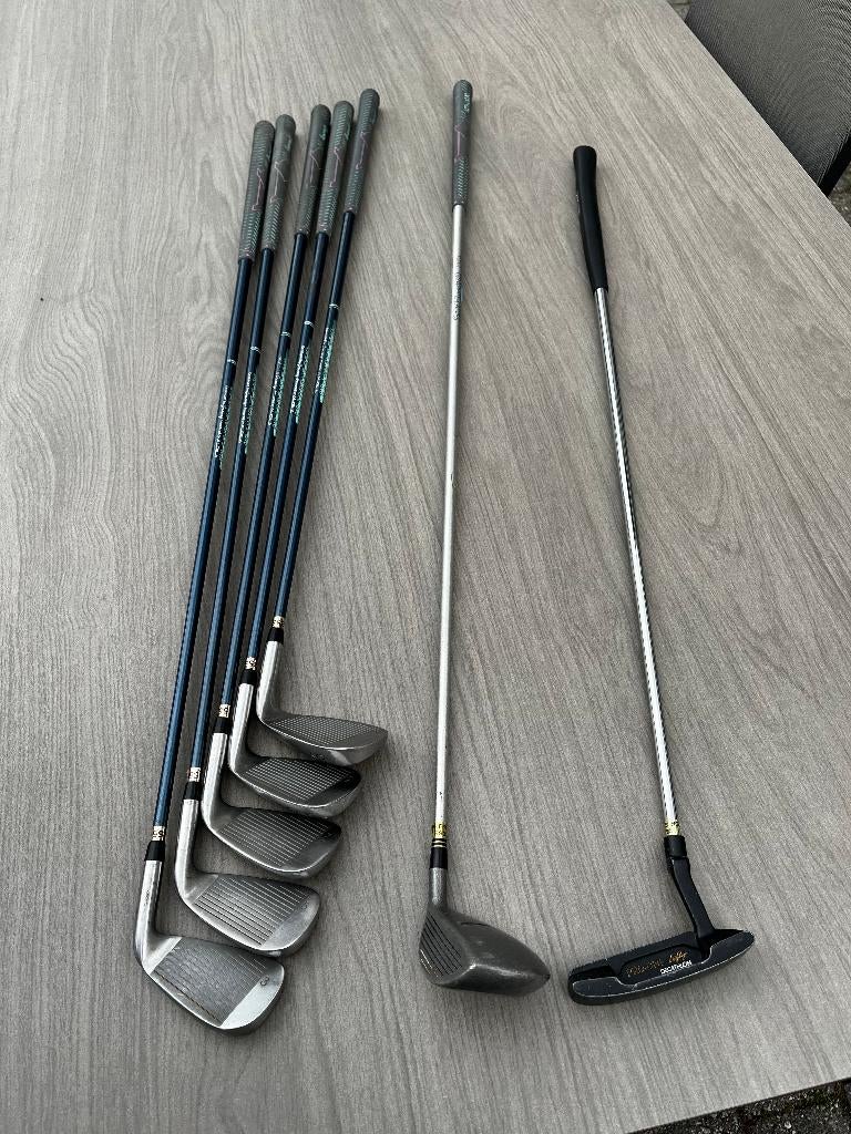 Golfset clubs Greenway dames linkshandig met gratis tas, Enlèvement, Utilisé, Set