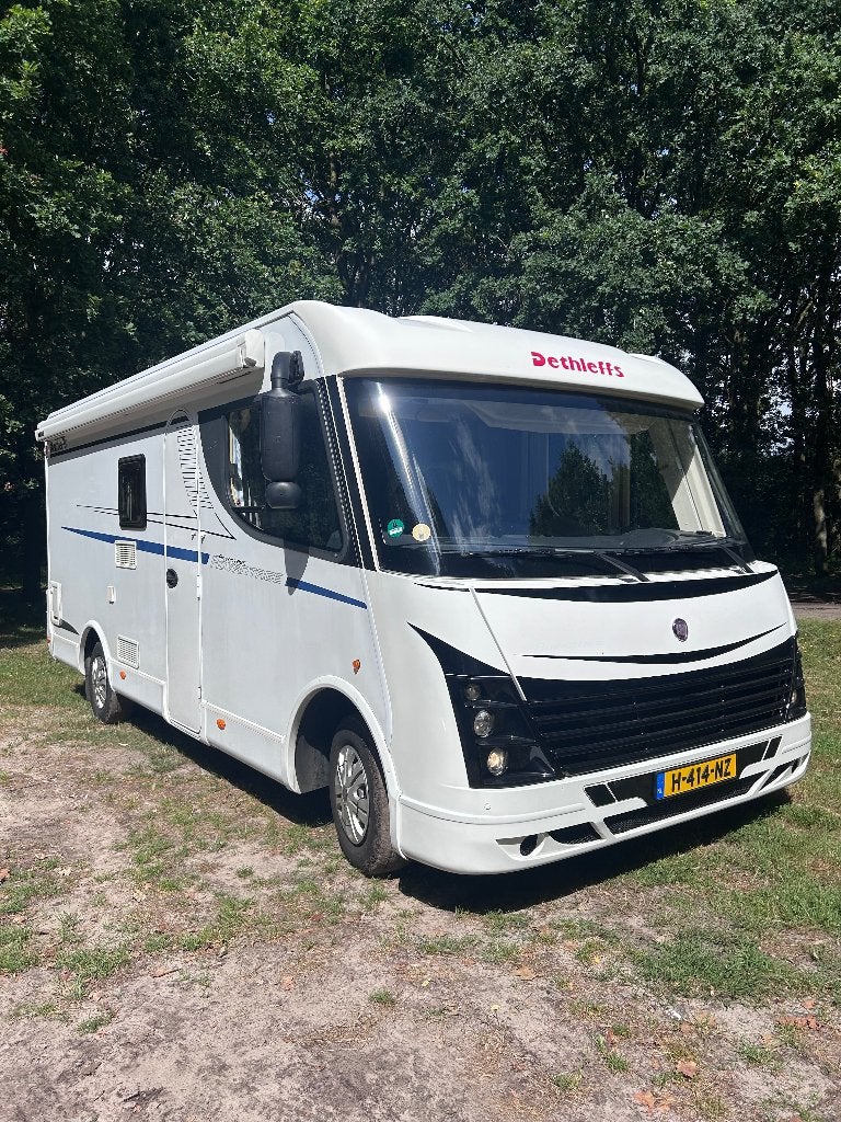 Dethleffs I 5841 Advantage 6 persoons, Caravanes & Camping, Camping-cars, 6 à 7 mètres, Siège standard, Toilette à cassette, Fiat