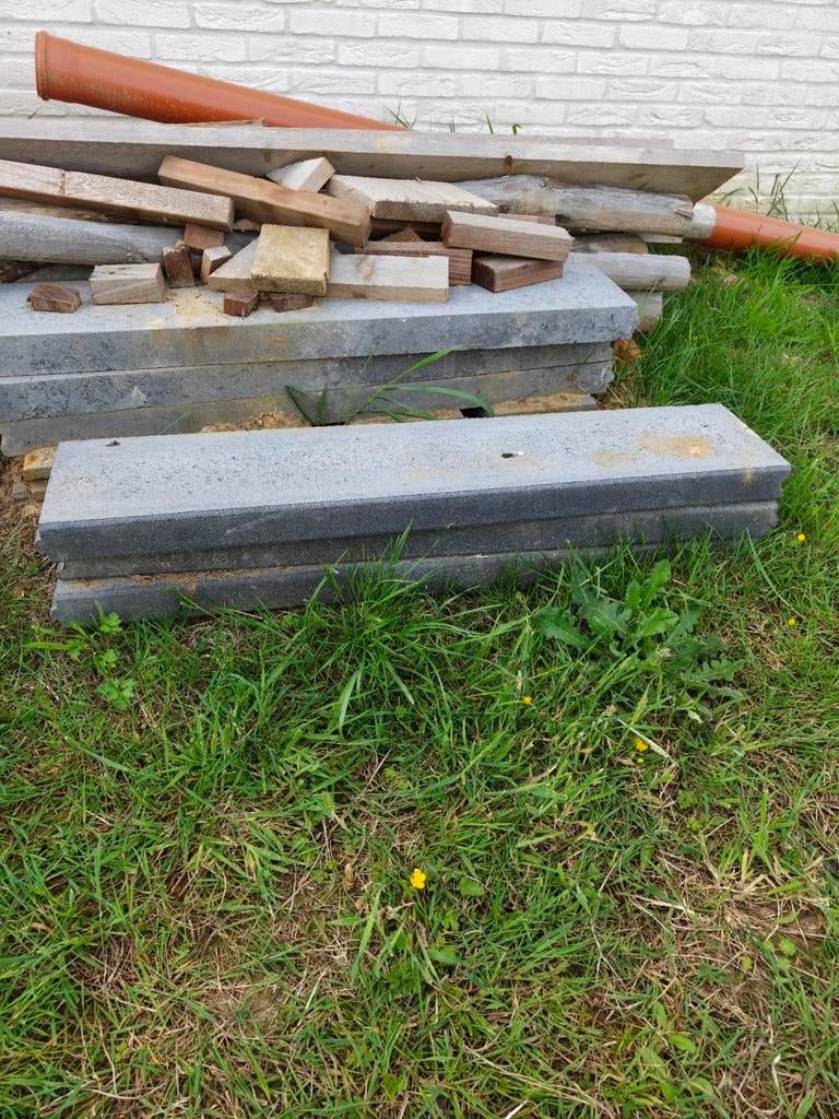 10 boordstenen, Tuin en Terras, Ophalen
