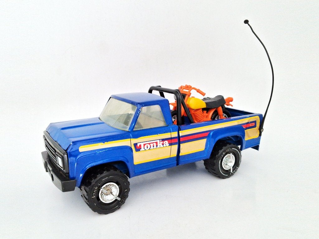 Tonka pickup met motor, Verzamelen, Speelgoed, Ophalen of Verzenden, Gebruikt