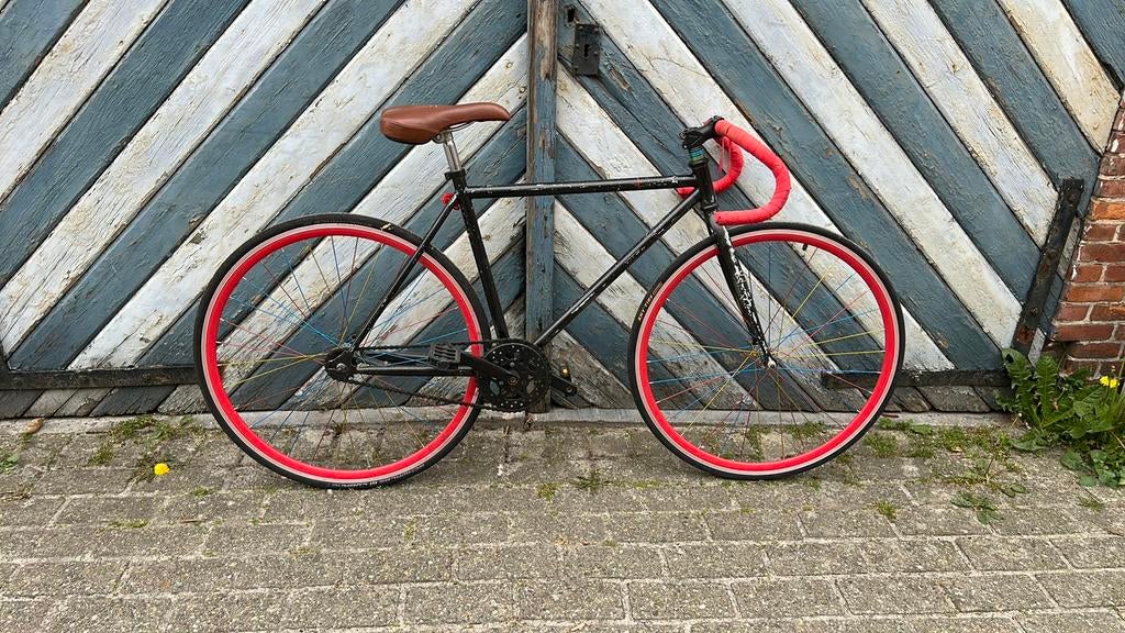 Vintage custom race fiets, Ophalen, Zo goed als nieuw