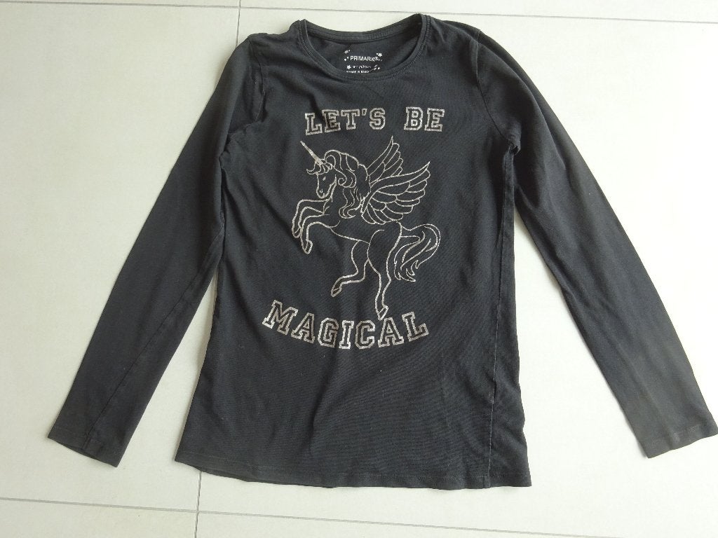 T-shirt Let's be magical eenhoorn maat 146 actie 3+1 gratis, Ophalen of Verzenden, Zo goed als nieuw, Meisje, Shirt of Longsleeve