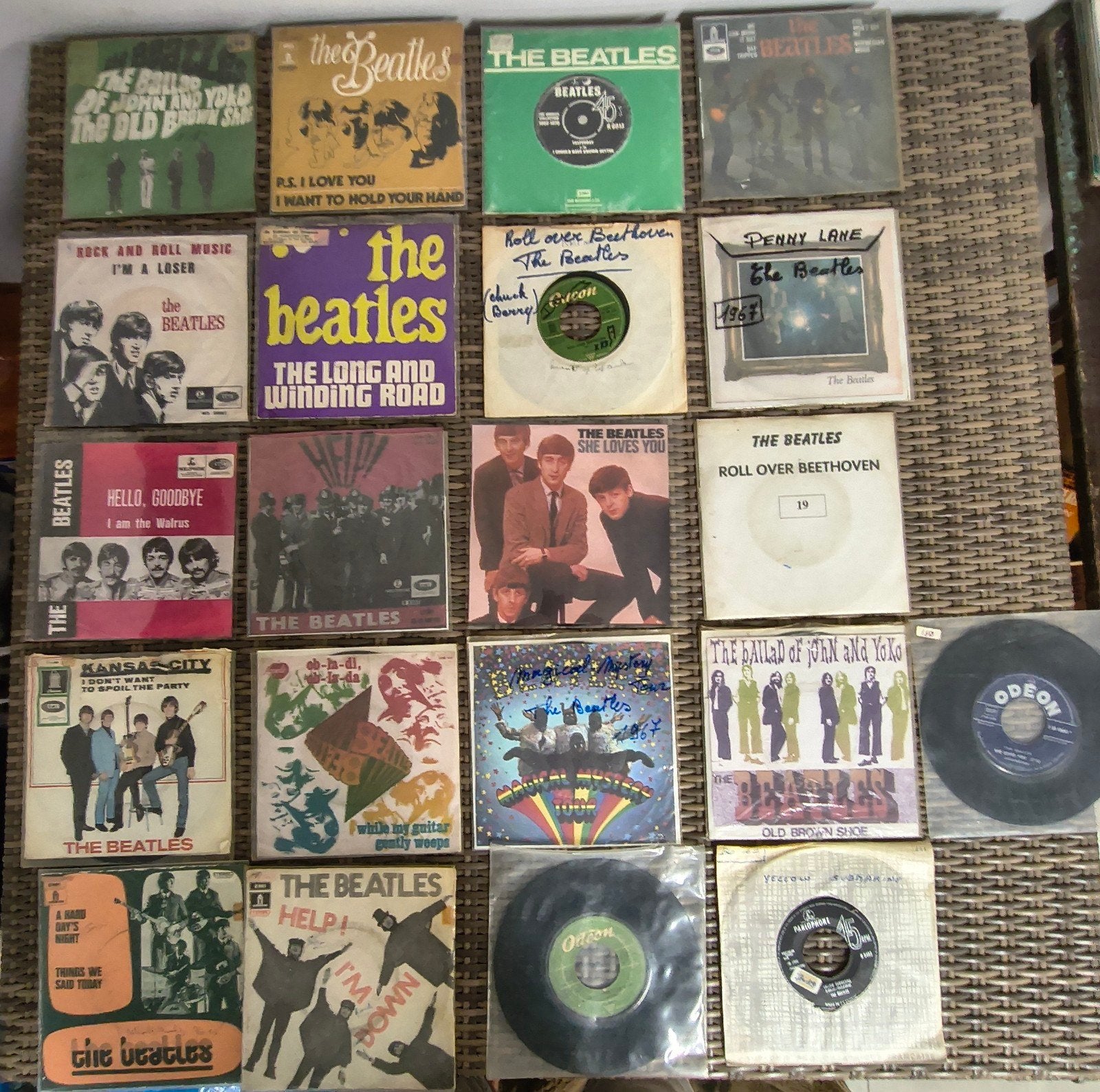 thé beatles 21 singels, Enlèvement ou Envoi