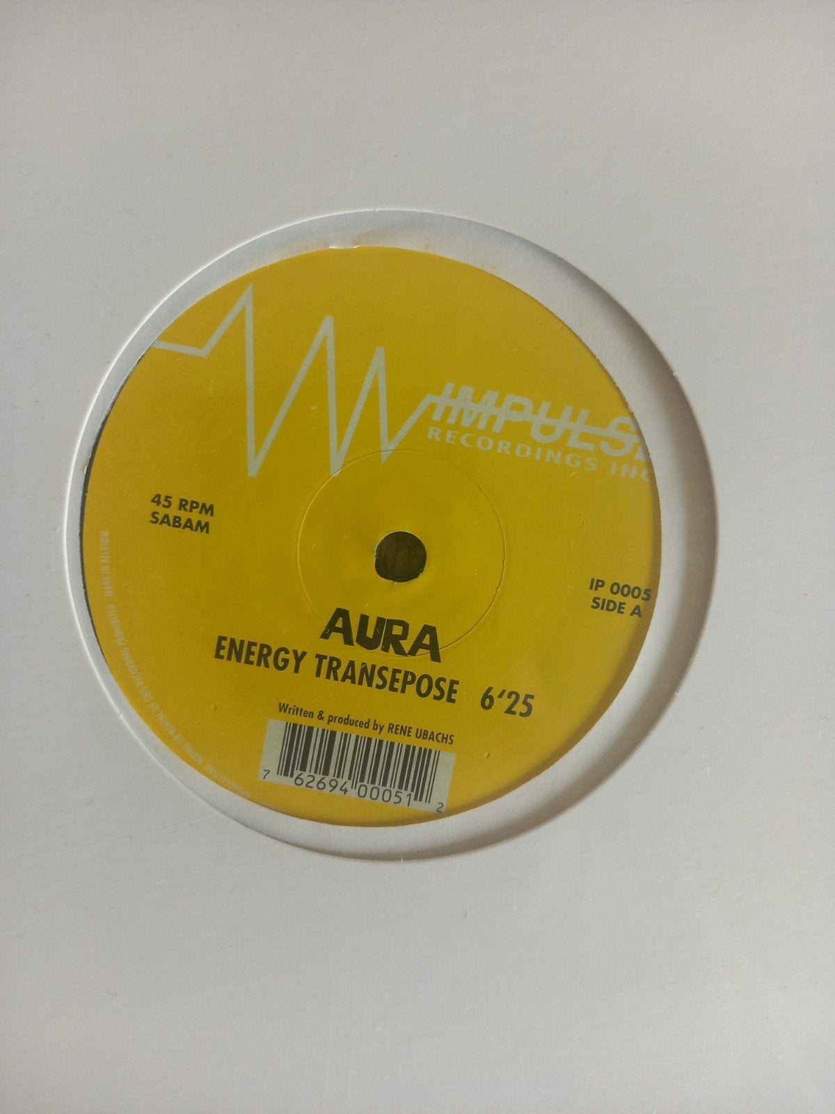 Aura - Energy Transpose, CD & DVD, EP, Enlèvement ou Envoi, 12 pouces, Dance