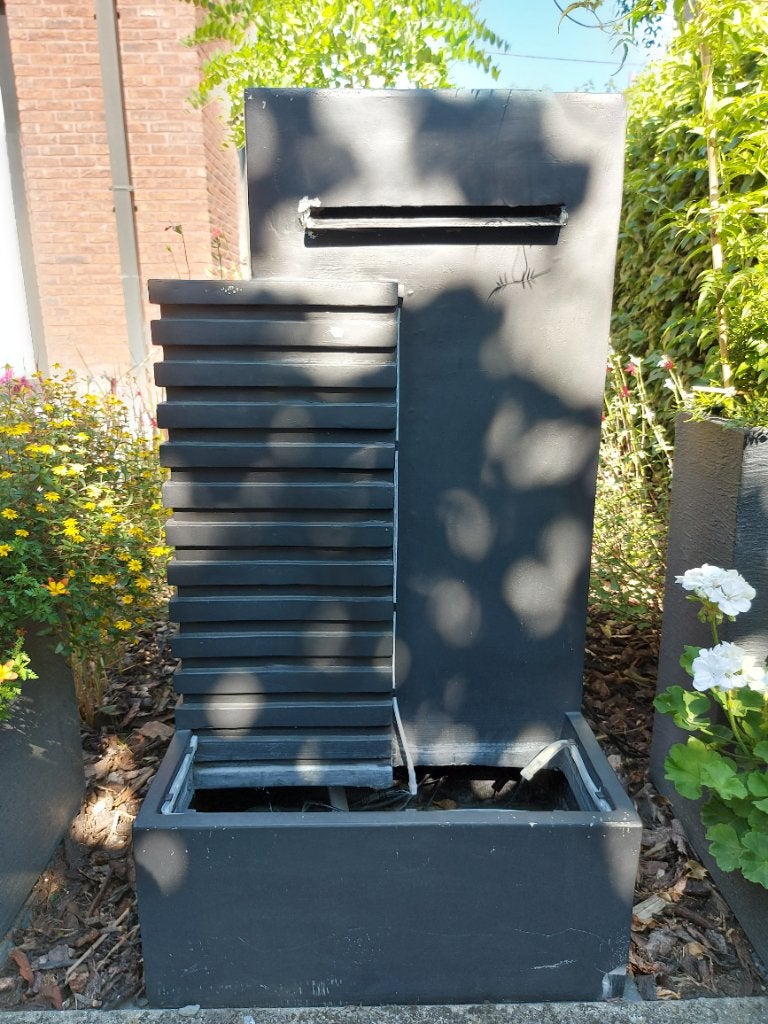 Fontein, Tuin en Terras, Ophalen, Gebruikt, Overige materialen, Fontein