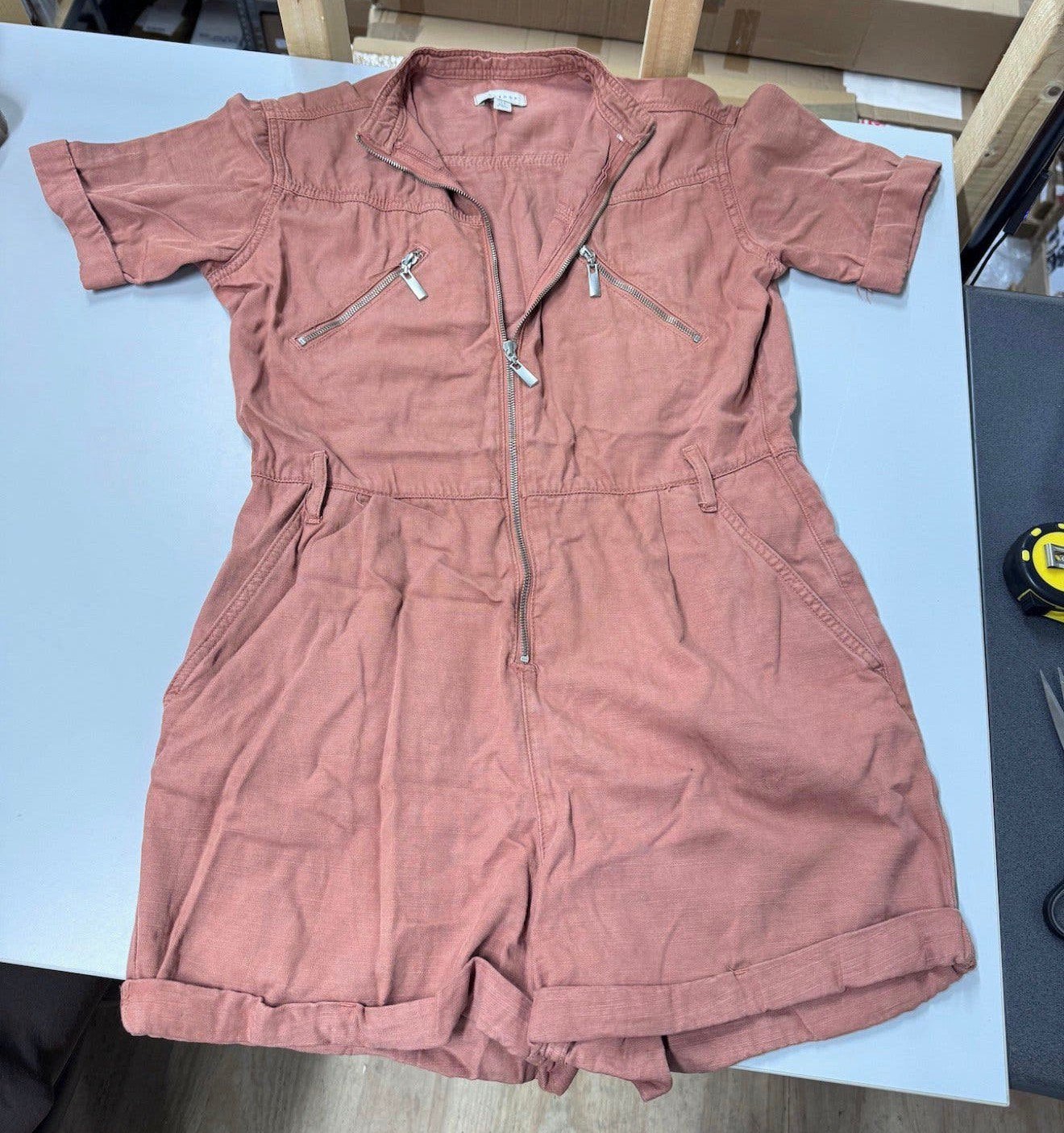 Als nieuw - Jumpsuit pakje dames maat 38 EU overal rits M, Kleding | Dames, Ophalen of Verzenden, Zo goed als nieuw, Maat 38/40 (M)