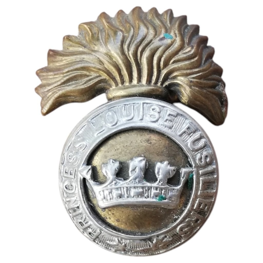 Canadian Army - Princess Louis Fusiliers Cap Badge, Enlèvement ou Envoi, Armée de terre, Emblème ou Badge