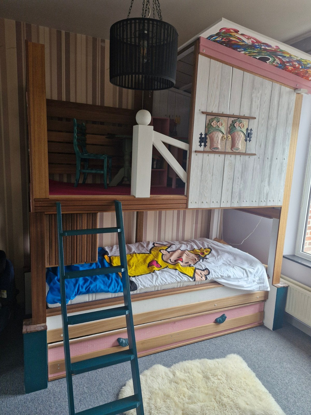Te koop: Kinder stapelbed / speelbed –  goed als nieuw, Enfants & Bébés, Enlèvement